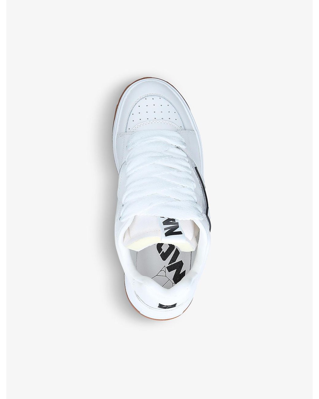 white trainers with colour