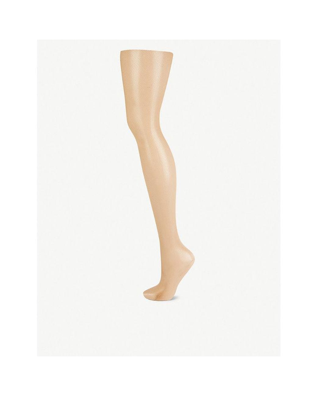 Falke White Net Tights