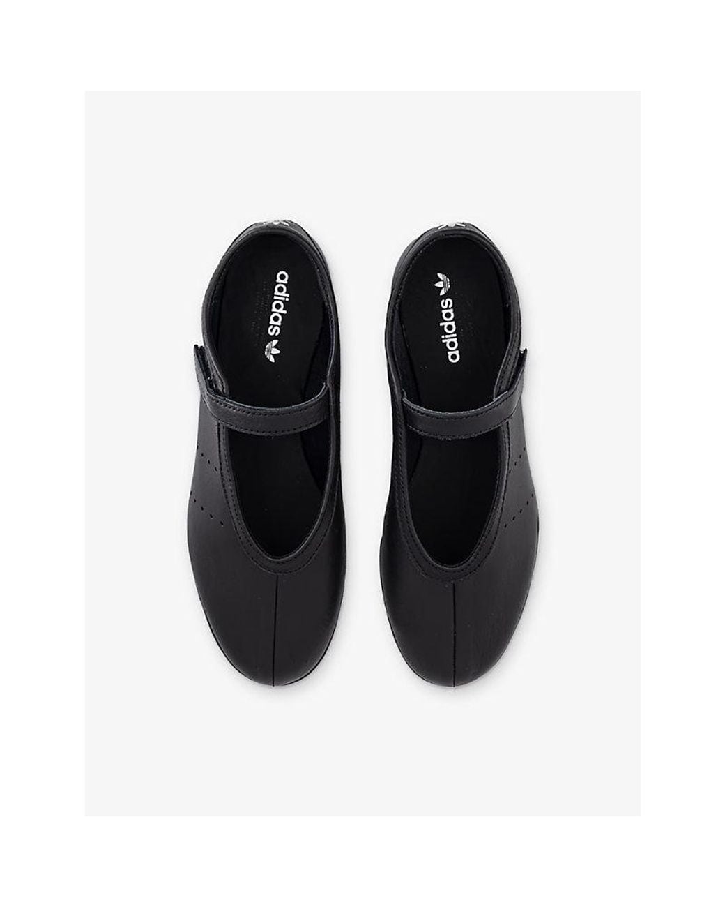 Adidas Blue Stan Smith Leather Ballet Flats