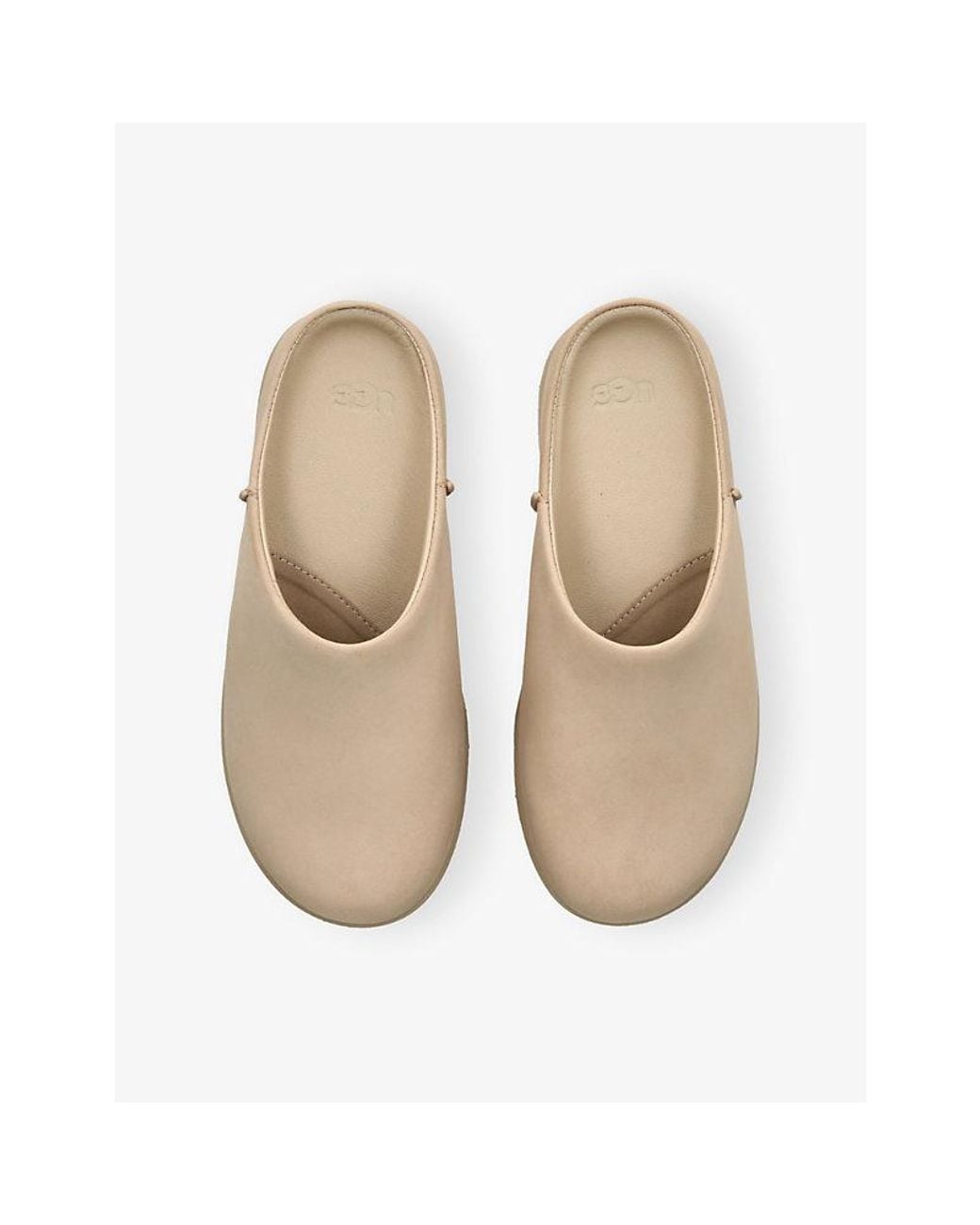 Ugg Natural Otzo Suede Clogs