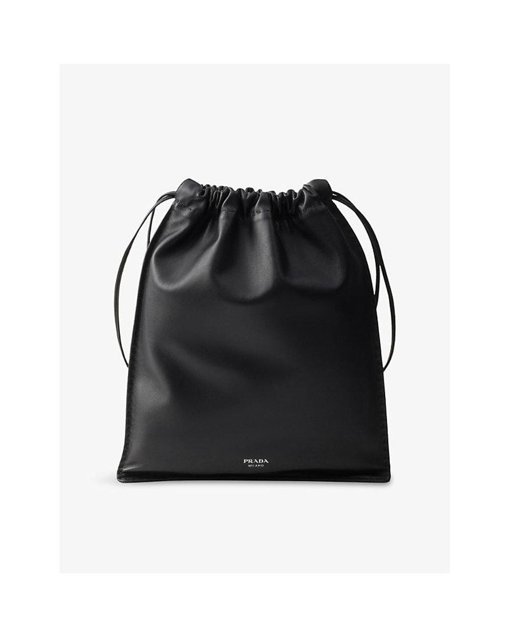 Prada Black Wish Nappa Leather Pouch
