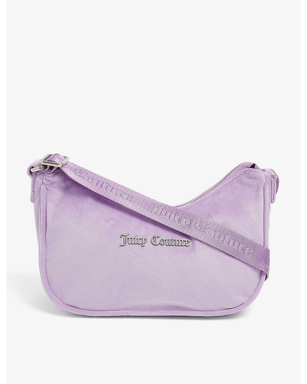 Juicy Couture Love Metallic Croco Handbag in Purple | Lyst UK