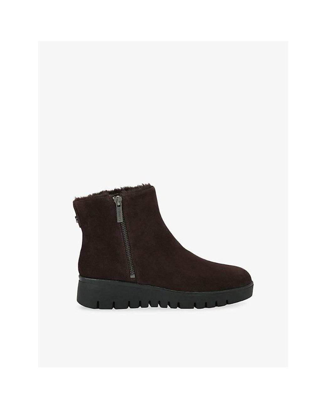 Carvela Kurt Geiger Black Bello Suede Ankle Boots
