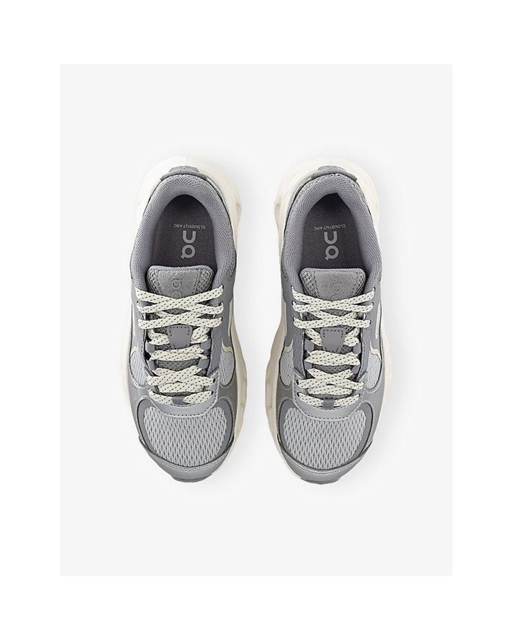 On Shoes White Cloudtilt Arc Woven Trainers for men