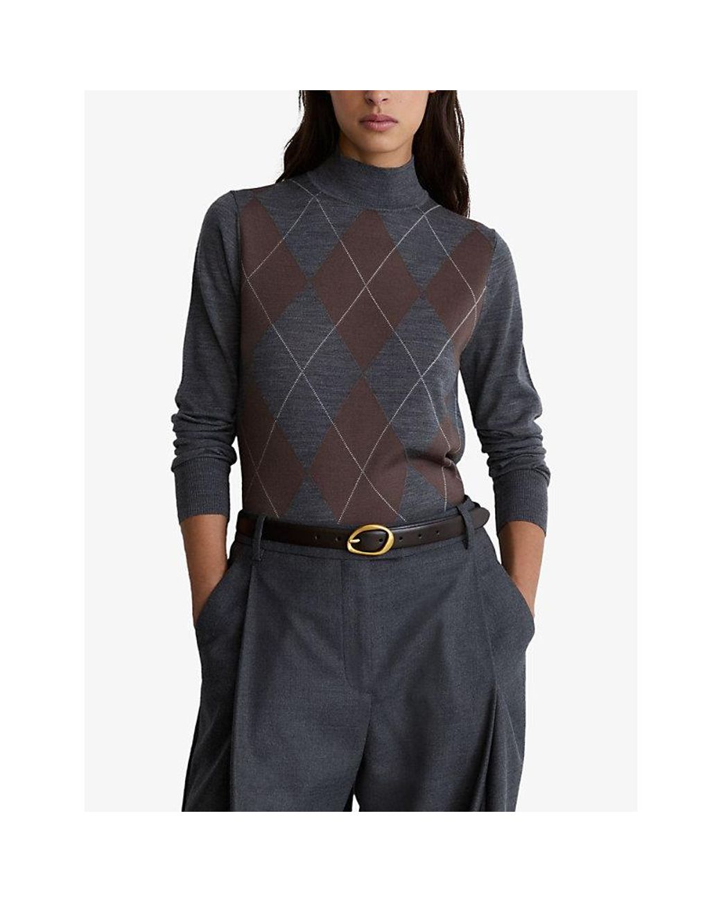 Reiss Black Sammy Leather Belt