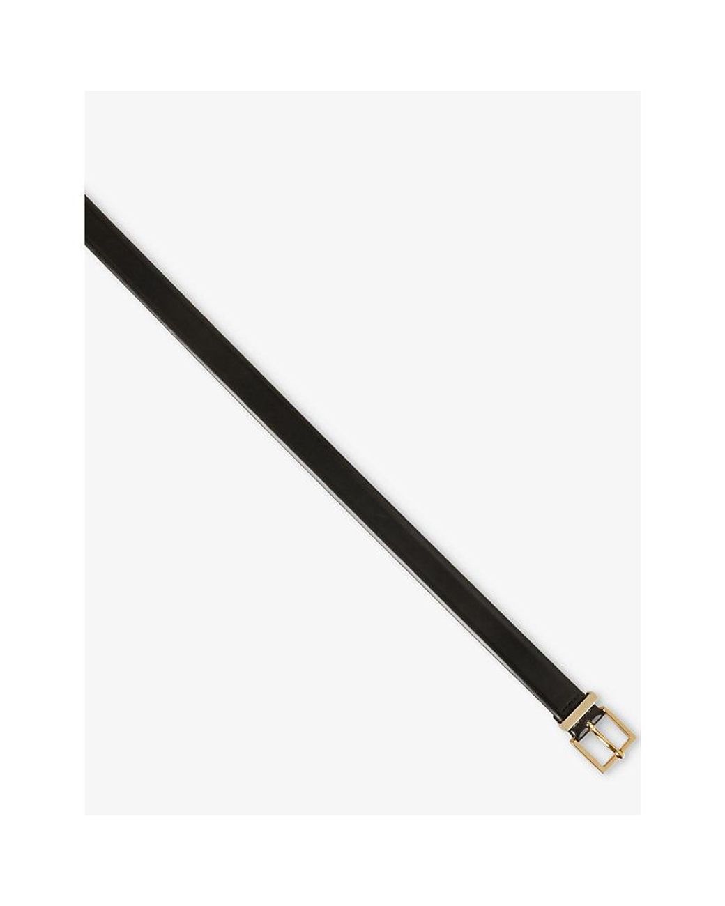 Sandro Black Leather Belt