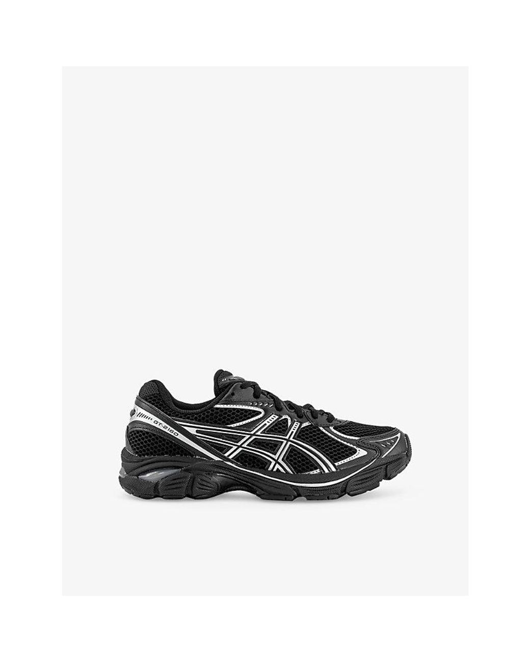 Asics Black Gt-2160 Mesh Low-Top Trainers