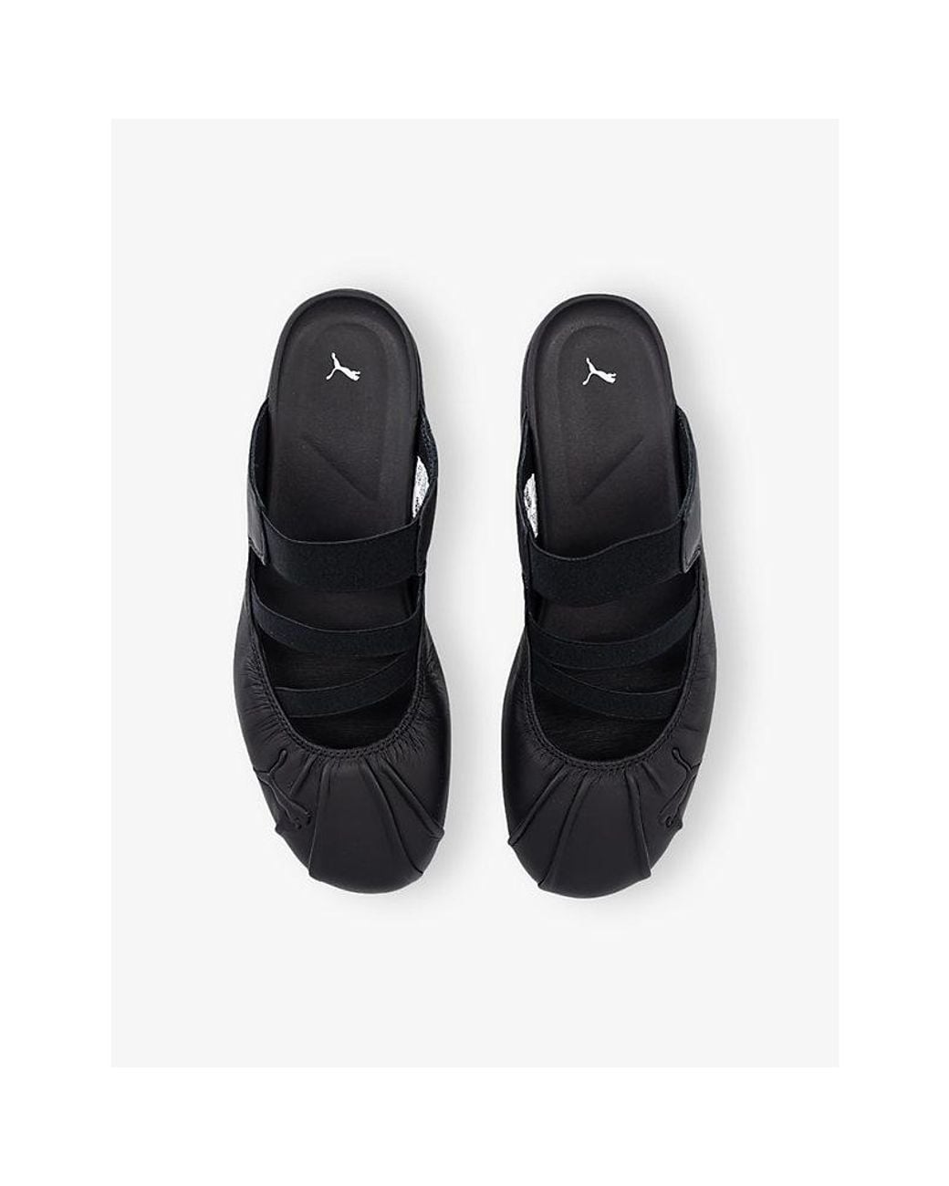 PUMA Blue Speedcat Ballet Leather Mules