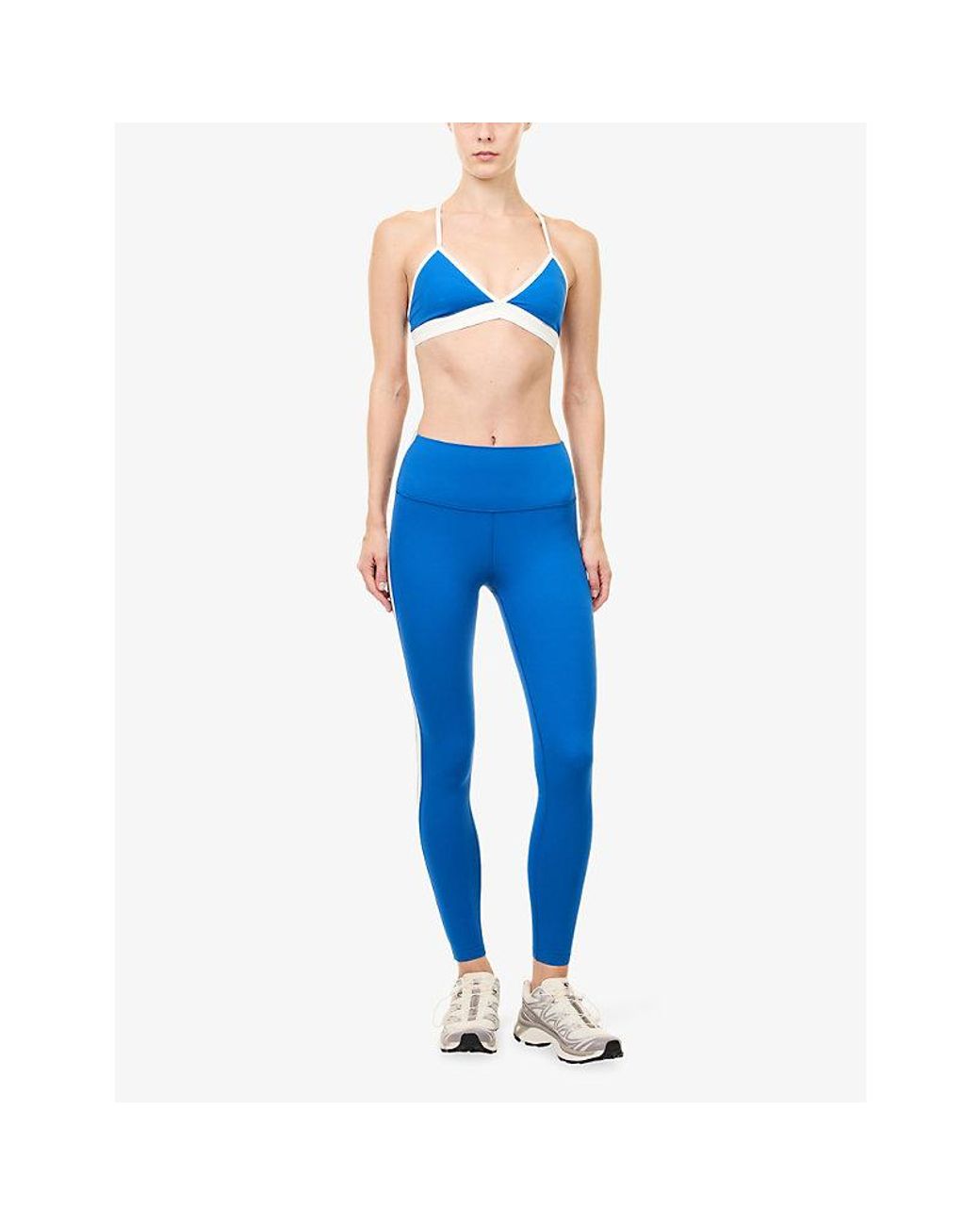 Splits59 Blue Clare High-Waist Rigor Leggings