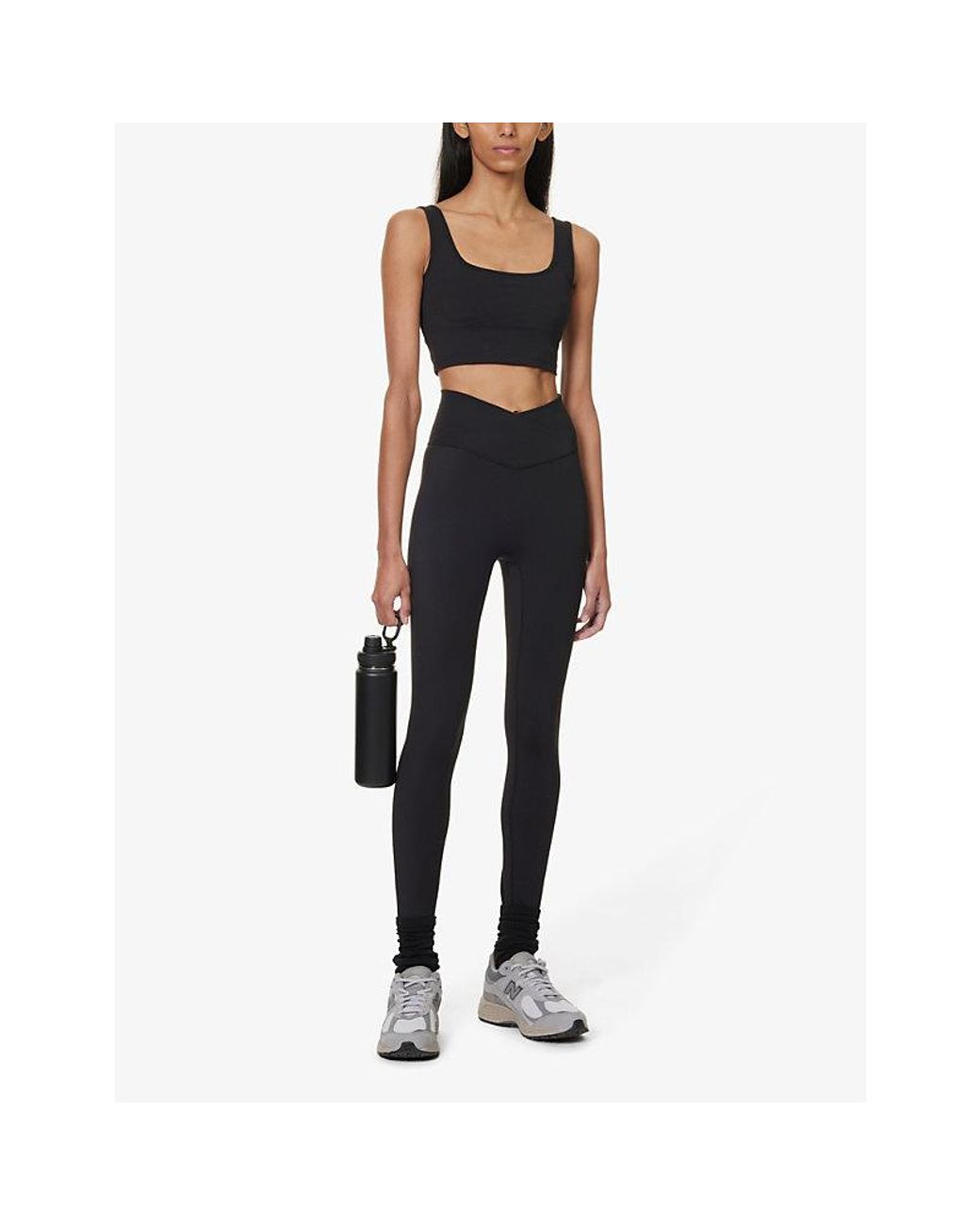 ADANOLA Blue Ultimate Wrap Leggings