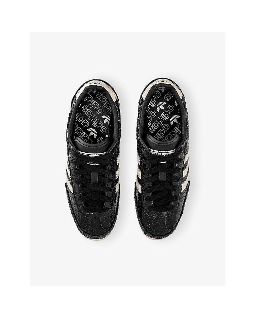 Adidas Black Japan Leather Trainers