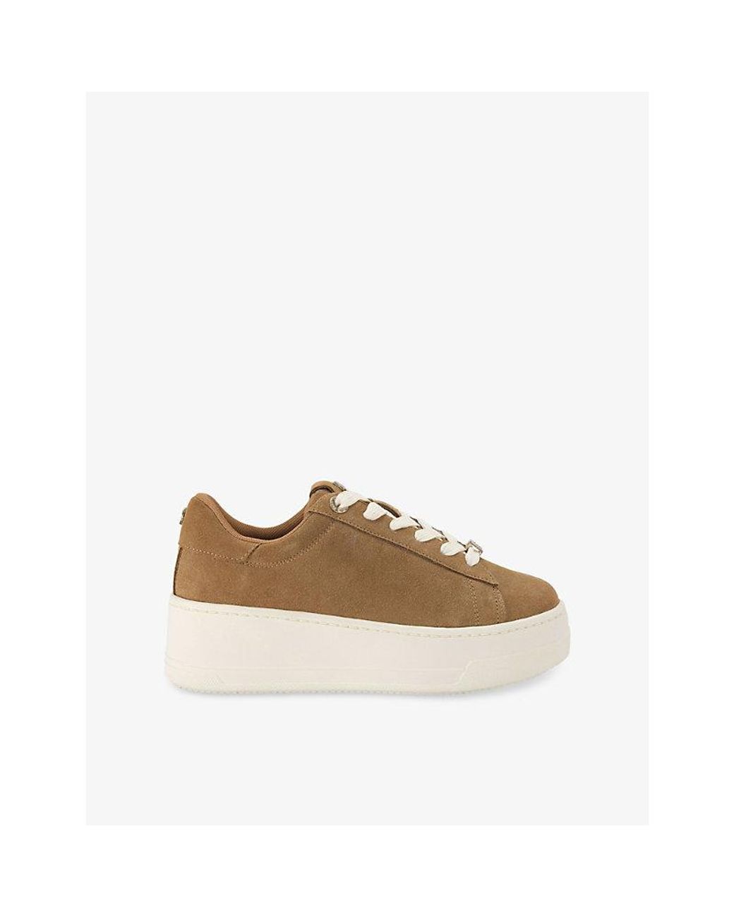 KG by Kurt Geiger Brown Logic Suede Trainers