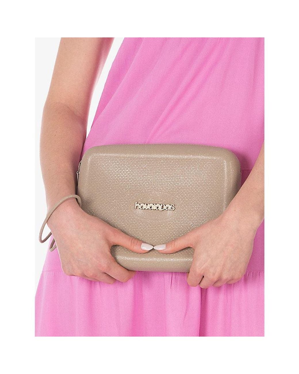 Havaianas Natural Beach Necessaire Silicone Bag
