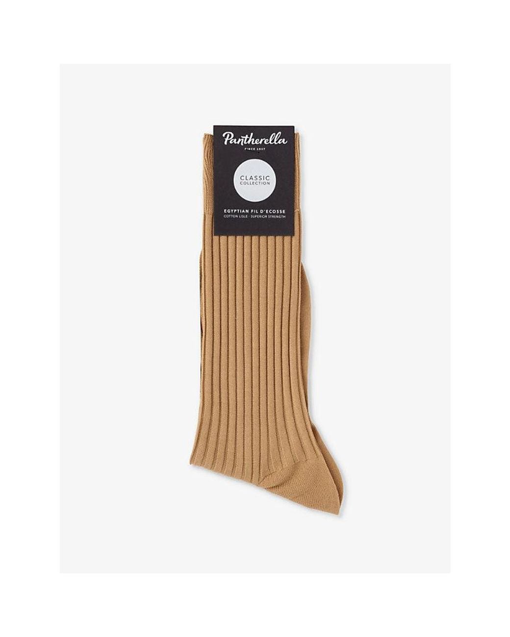 Pantherella Metallic Danvers Branded Cotton-Blend Socks for men