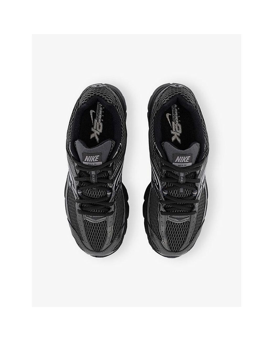 Nike Black Air Max Moto 2K Mesh And Faux-Leather Trainers for men