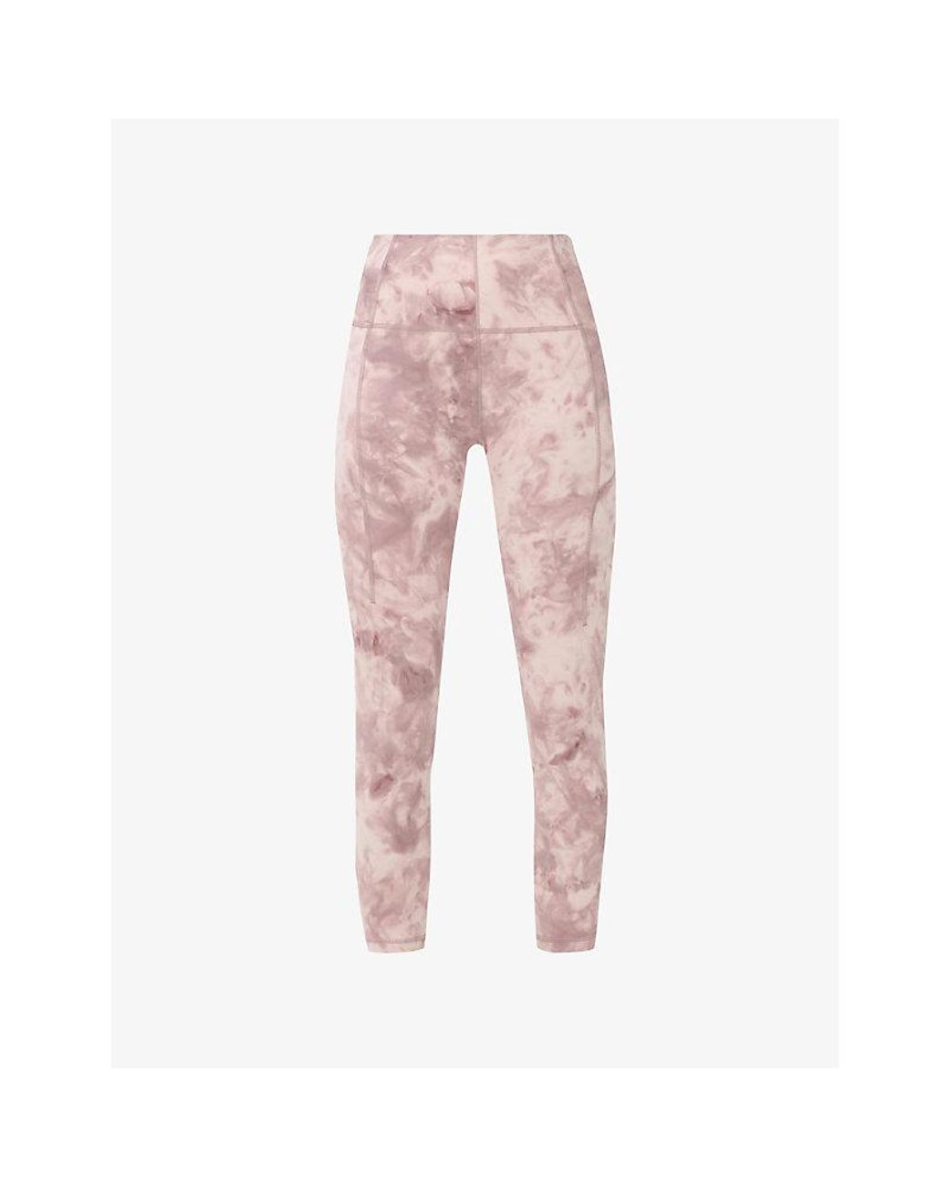 Sweaty Betty Pink Super Soft 7/8 Yoga Leggings