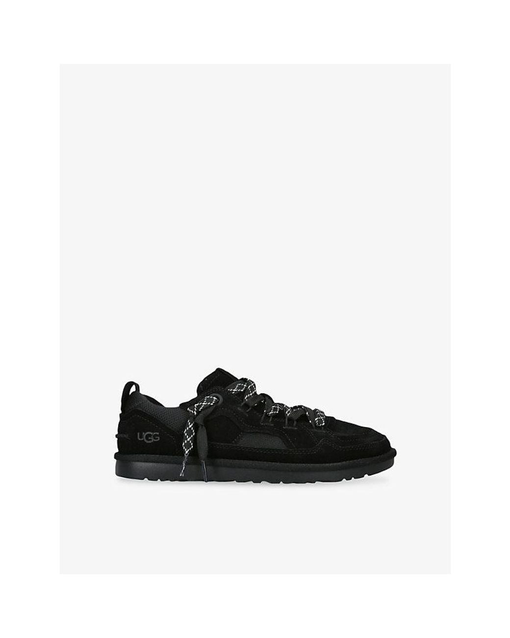 Ugg Black Minimel Suede Trainers for men