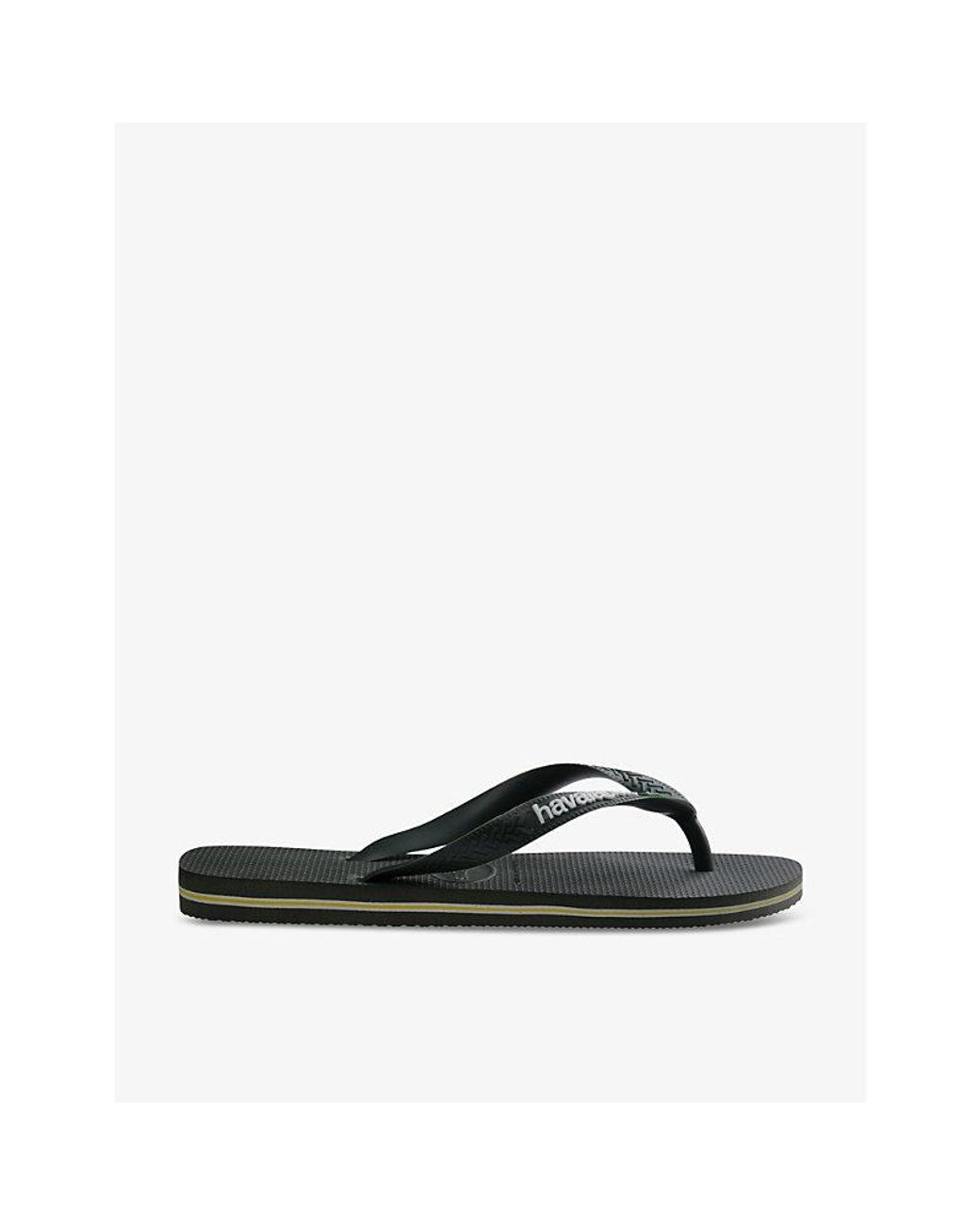Havaianas Multicolor Brasil Logo-Embossed Rubber Flip-Flops
