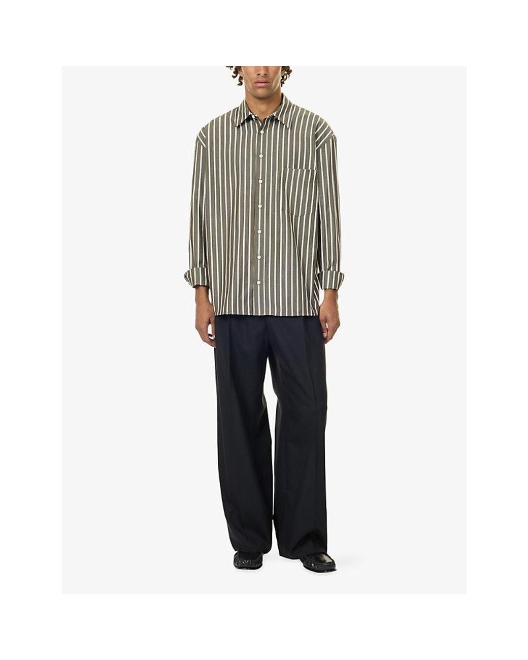 Jonathan Simkhai Multicolor Khalied Oversized Cotton Shirt for men