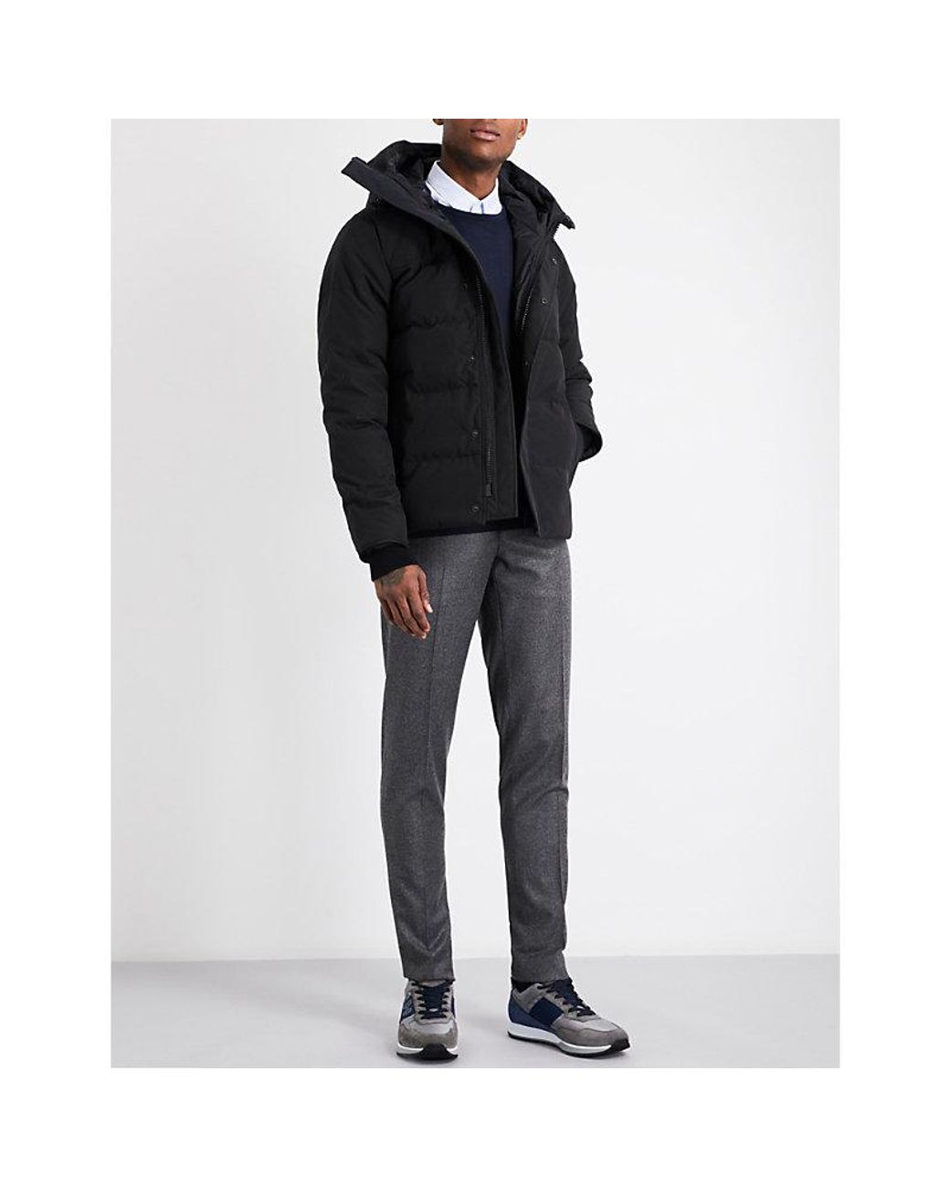 Canada Goose Macmillan Quilted Shell-down Hooded Parka in Black for Men |  Lyst