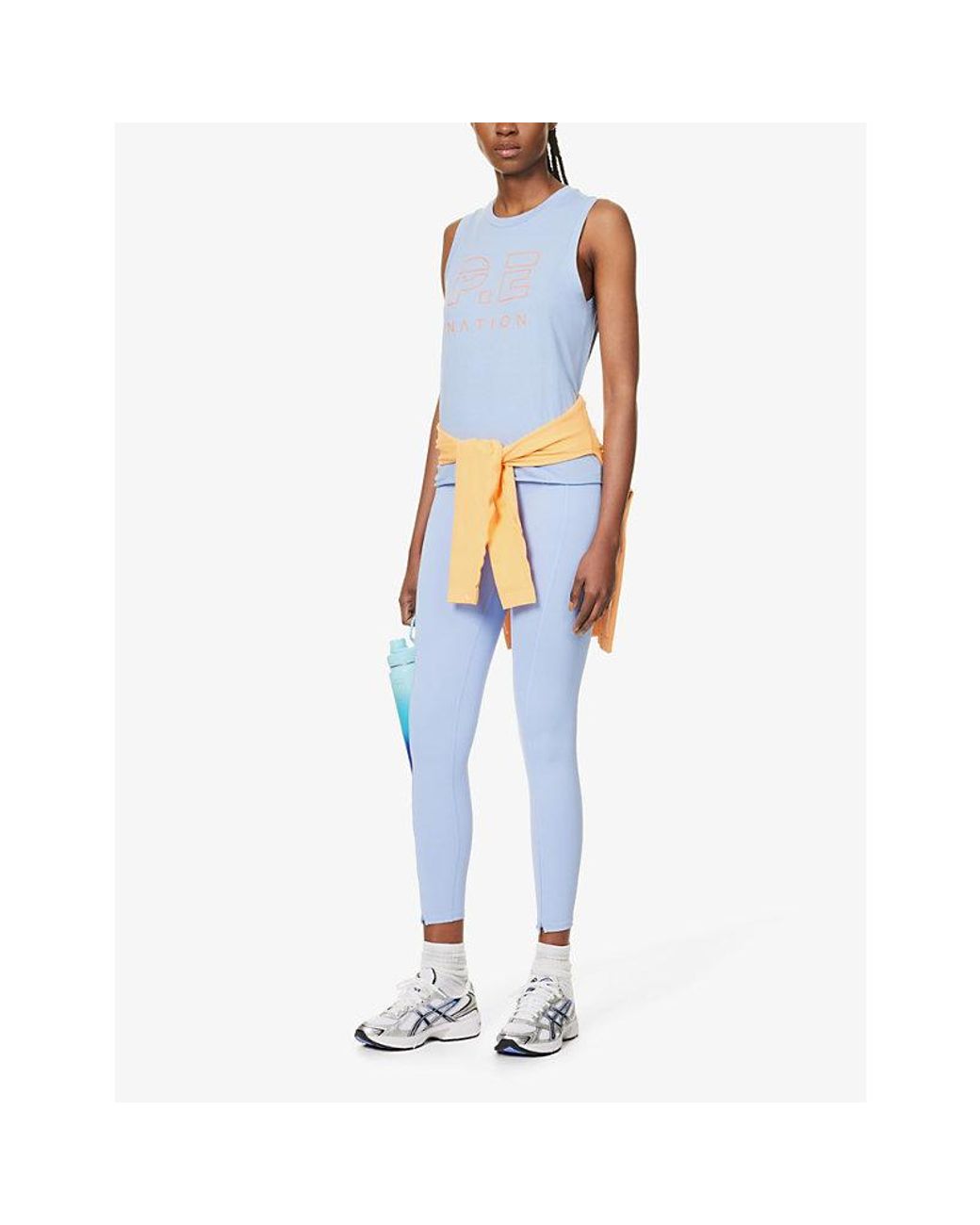 Doodt Cater Ampère P.E Nation Amplify High-rise Stretch-recycled Polyester legging in Blue |  Lyst