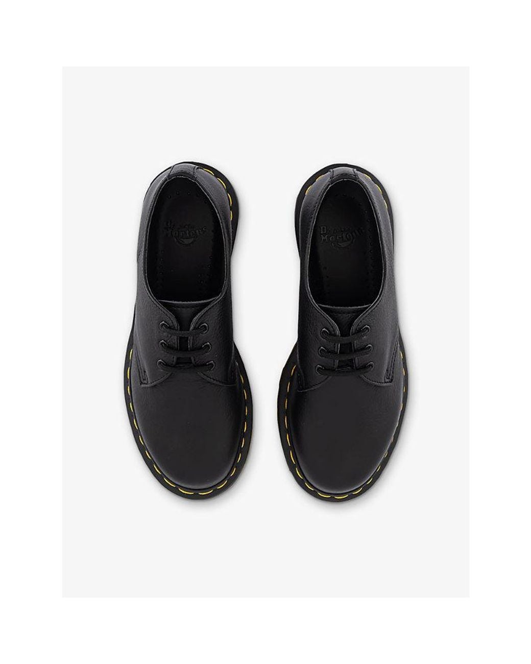 Dr. Martens Black 1461 Three-Eyelet Leather Oxford Shoes