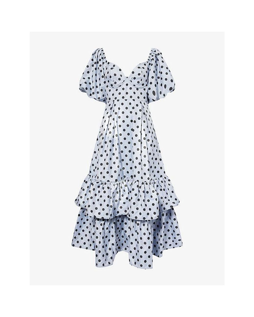Arlene Dress in Jane Polka Dot main image 1