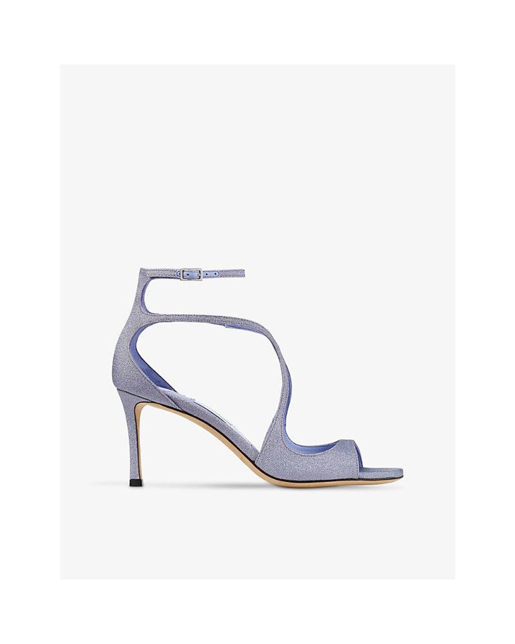 Glittering embellished high heeled sandals outlet