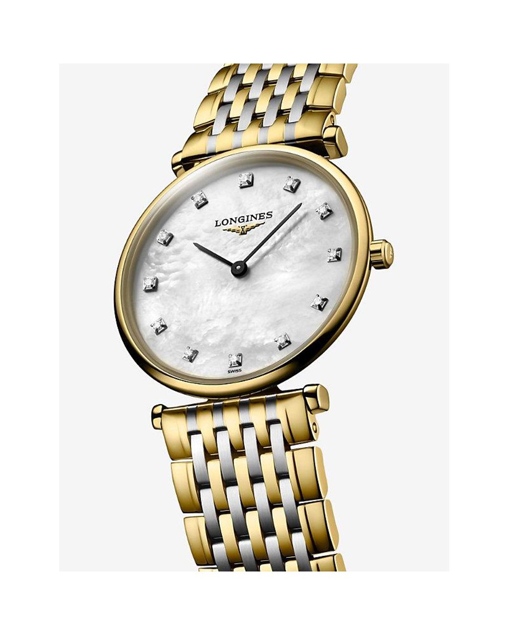 Longines Metallic L4.512.2.87.7 La Grande Classique De Pvd-Coated And 0.081Ct Diamond Quartz Watch for men
