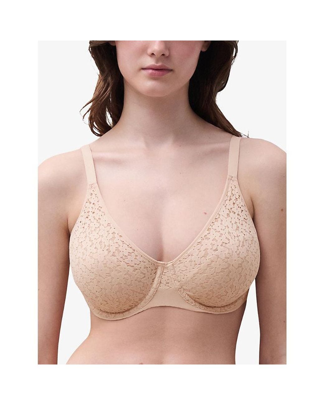 Chantelle White Norah Comfort Underwired Bra