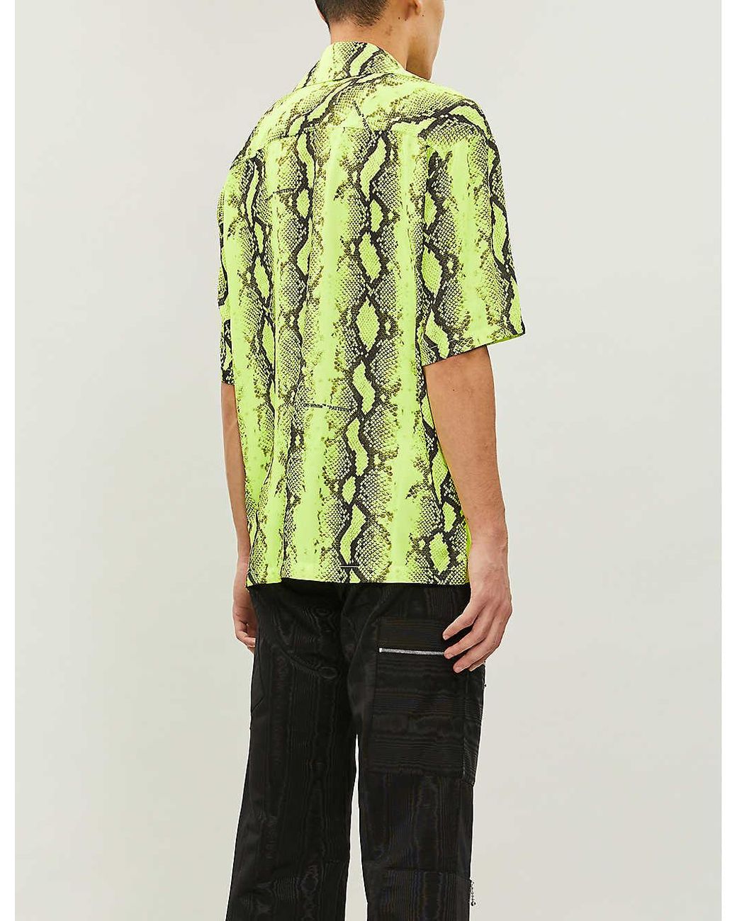 Off-White snake pattern shirt