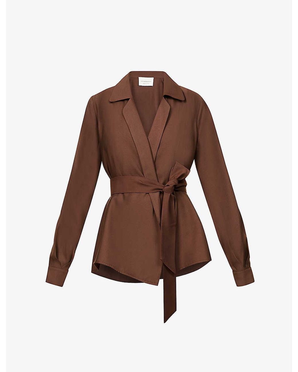 Saba kayla wrap clearance coat