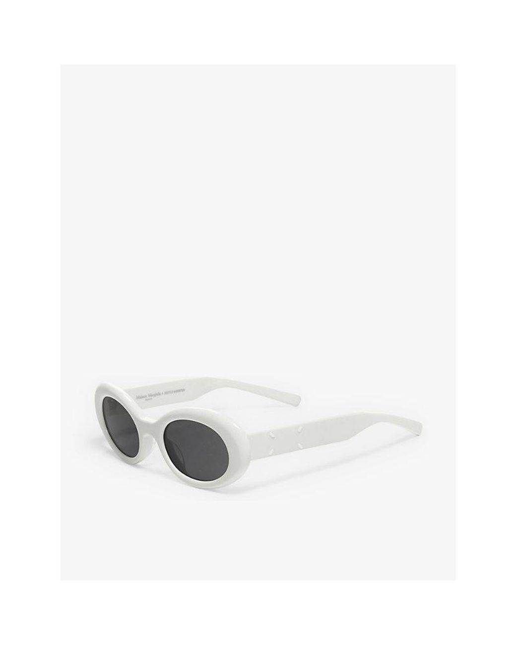 Gentle Monster Maison Margiela X Mm005-w2 Oval-frame Acetate