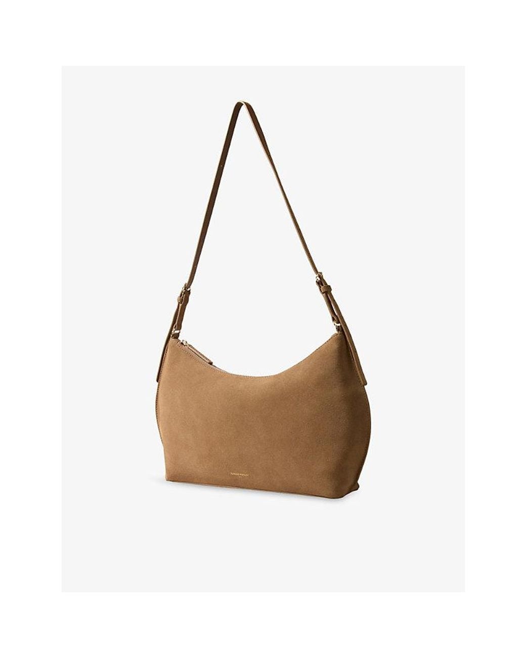 Claudie Pierlot Brown Suede Shoulder Bag