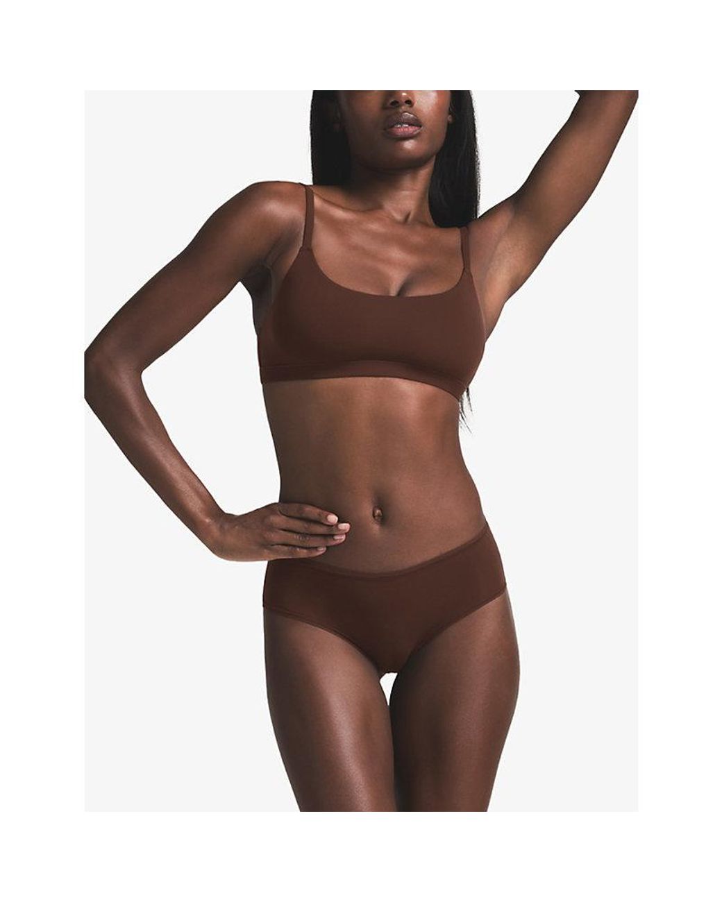 Skims Brown Fits Everybody Hipster Briefs