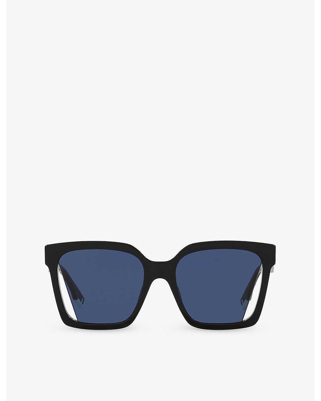 Fendi square acetate sunglasses 2025