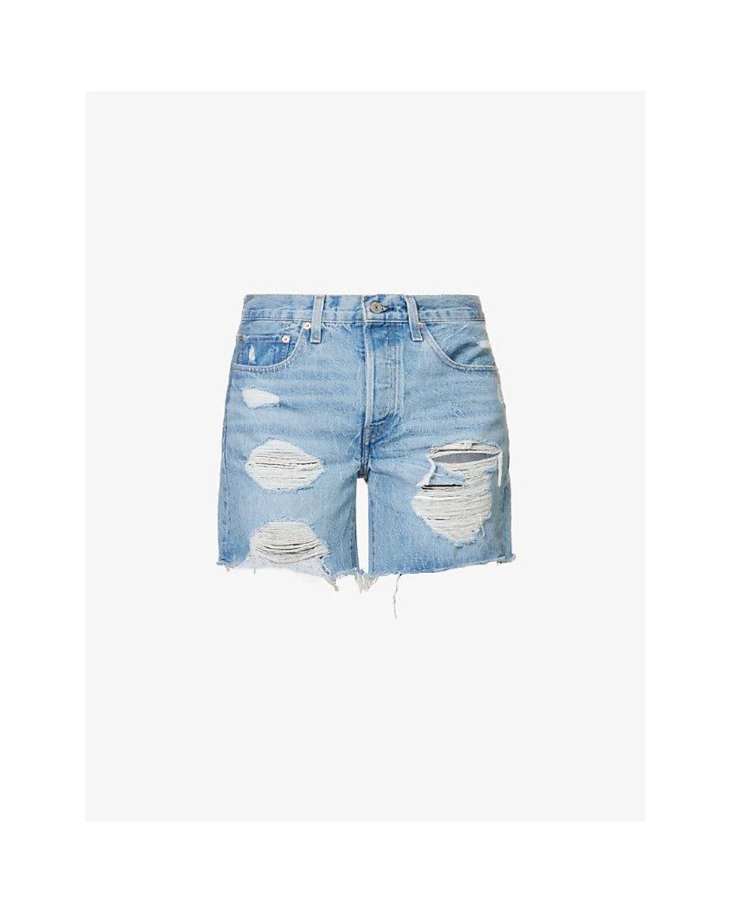 My new favorite distressed denim for the summer Levis 501 Crop Jeans   Style with Nihan