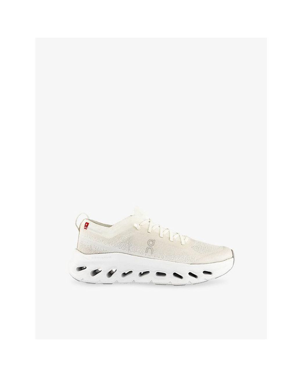 On Shoes White Cloudtilt Mo Woven Trainers
