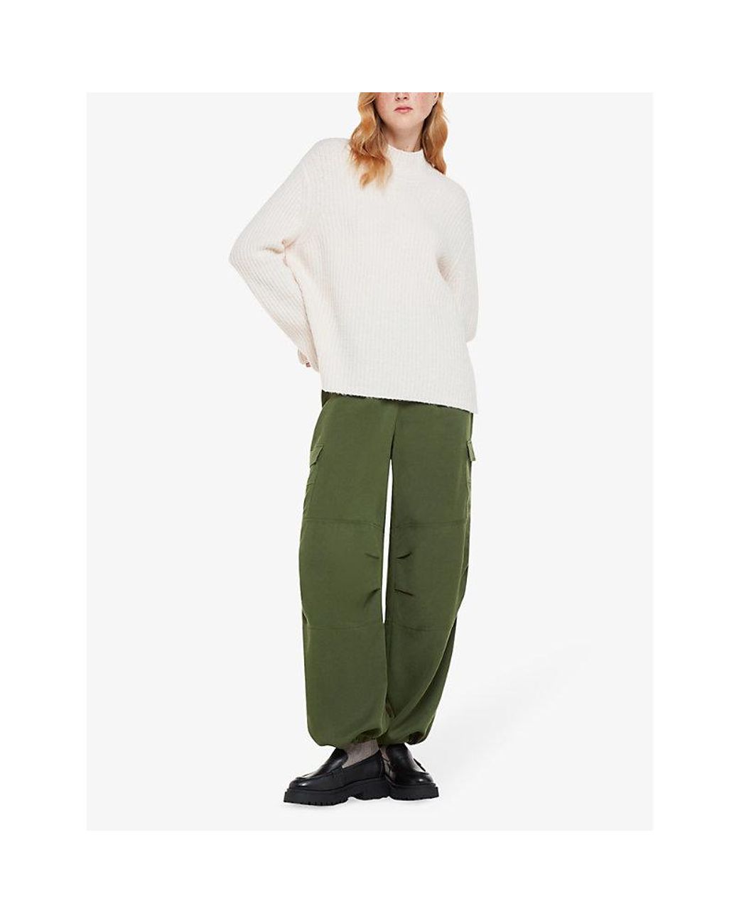 Whistles Relaxed Cropped Trousers | ASOS