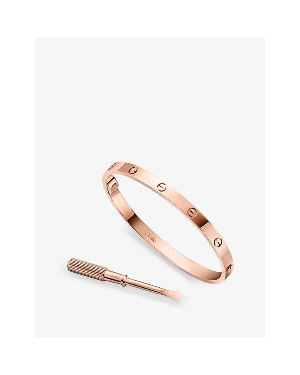 Cartier Metallic Love Medium 18Ct Rose- Bracelet