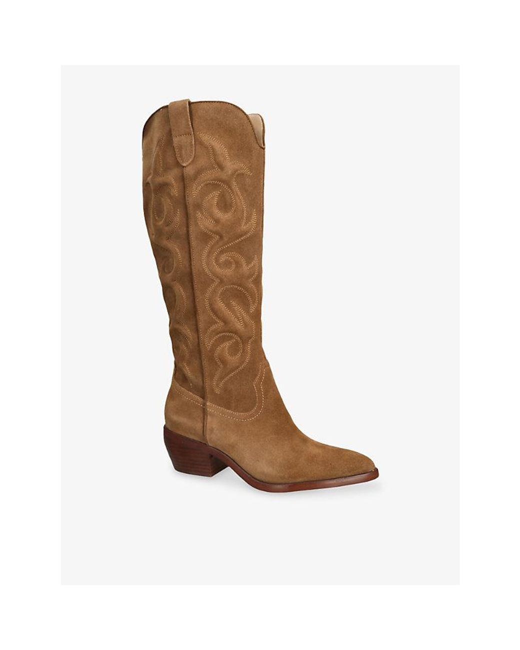 Dolce Vita Brown Mirla Suede Knee-High Boots