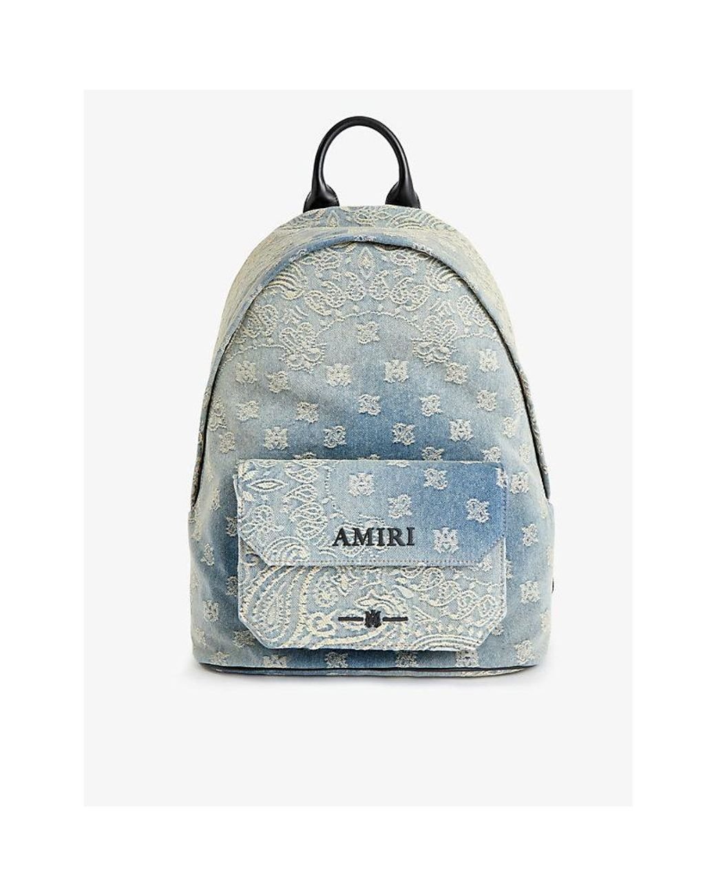 23AW AMIRI_men / バンダナデニム WEEKENDER バッグ Amiri