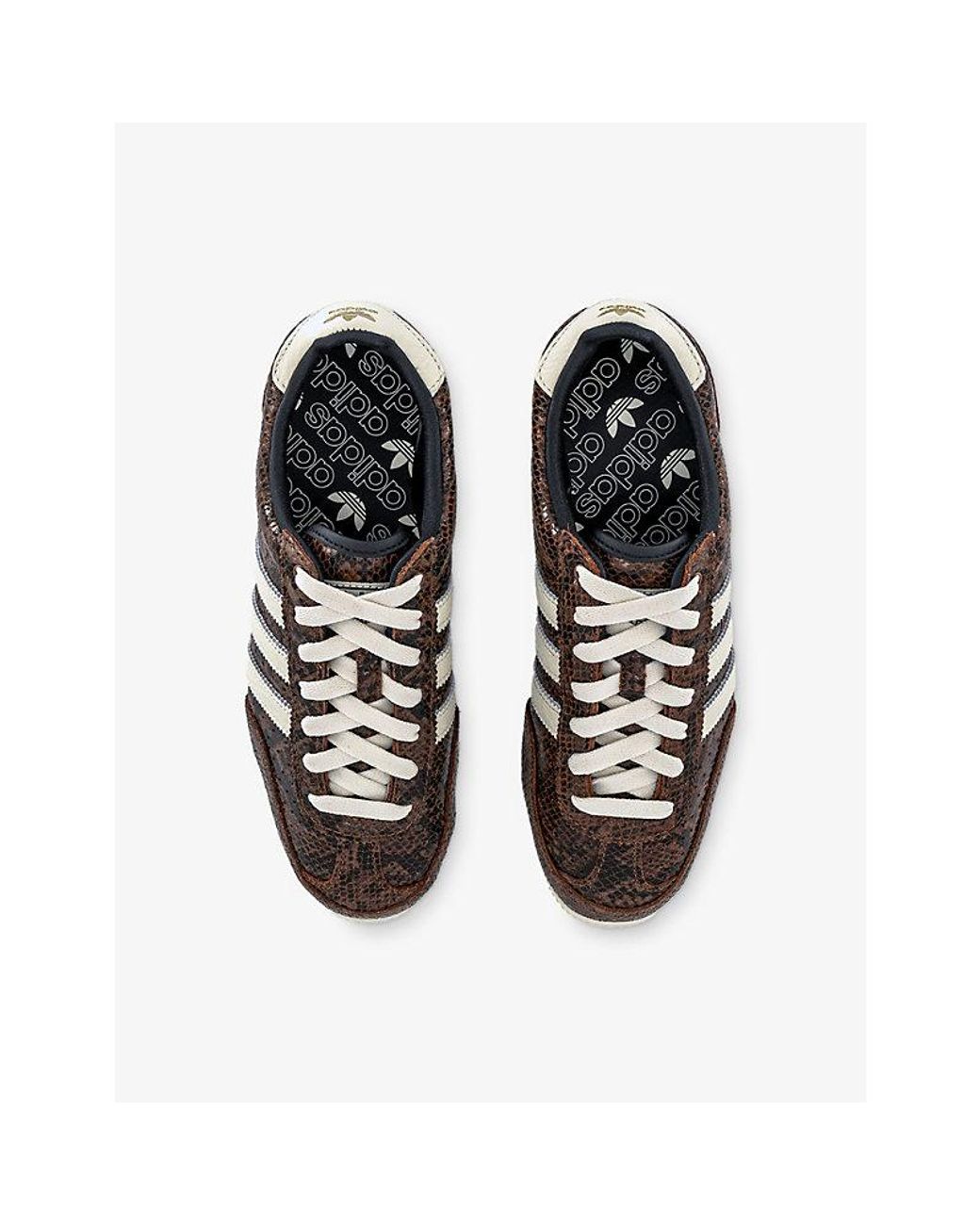 Adidas Brown Japan Leather Trainers