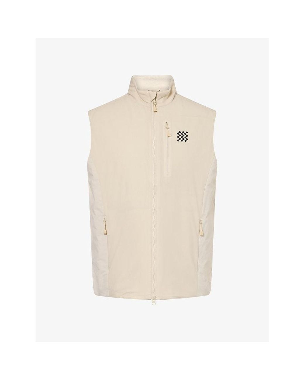 Manors Natural Insulated Course Stretch-Woven Gilet for men