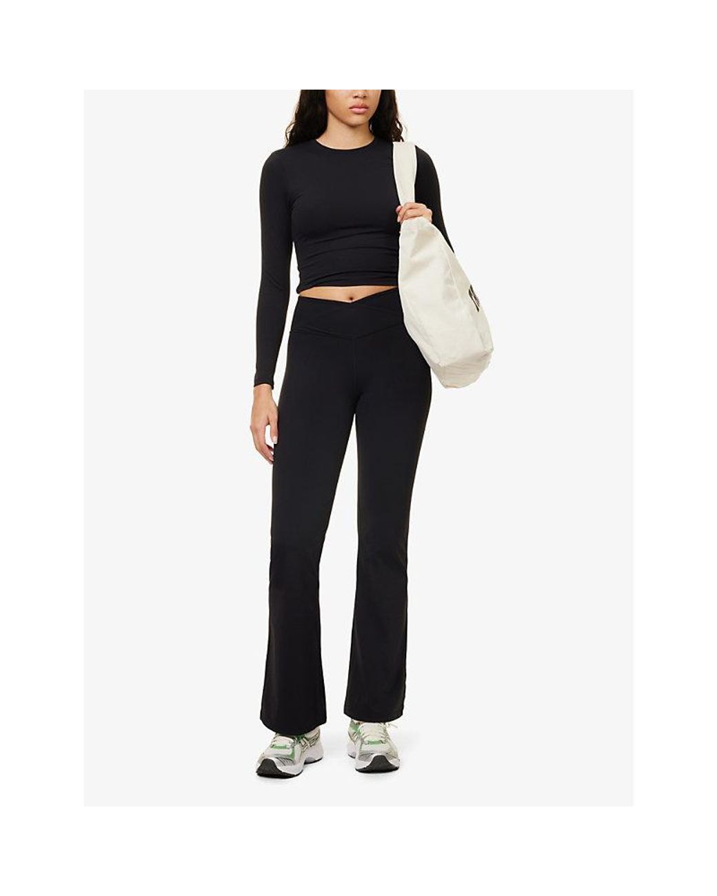 WE Are Tala Black Dayflex Slim-Fit Stretch-Woven Leggings