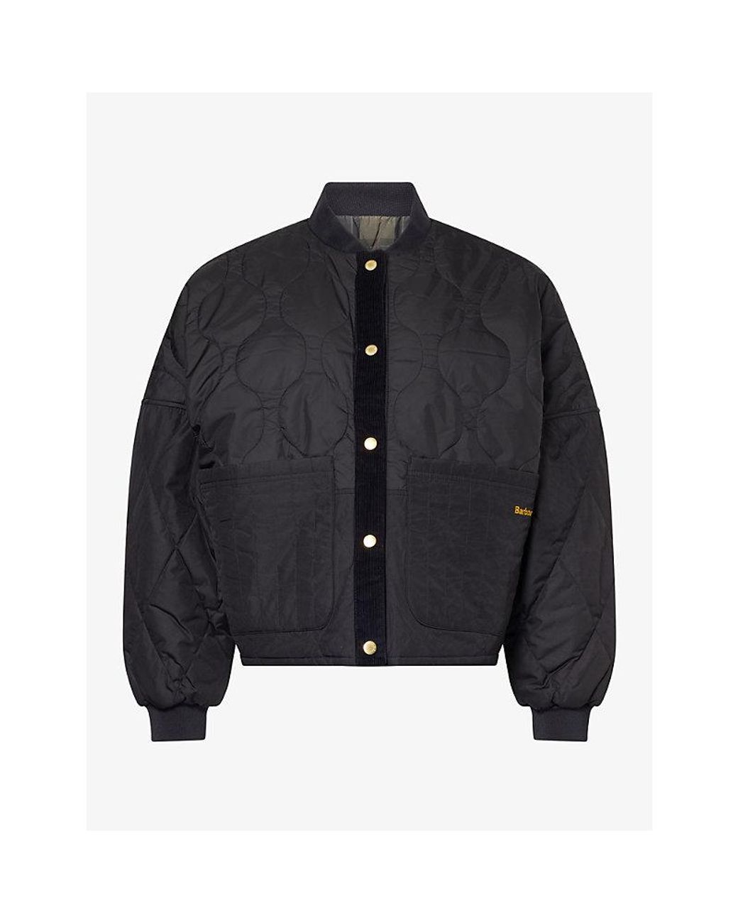 Barbour Black Ravenshill Reversible Quilted Jacket