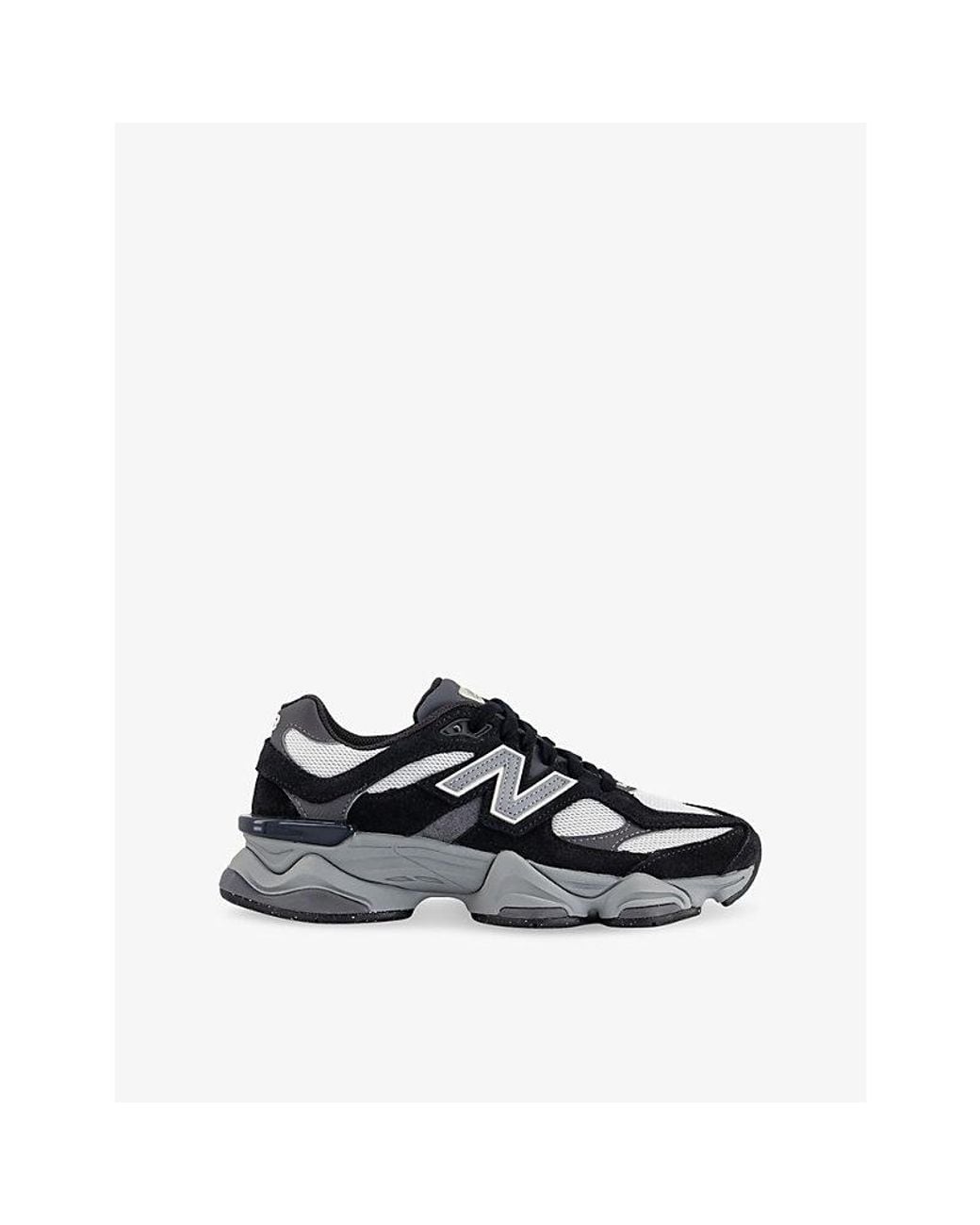 New Balance Blue 9060 Suede And Mesh Trainers for men