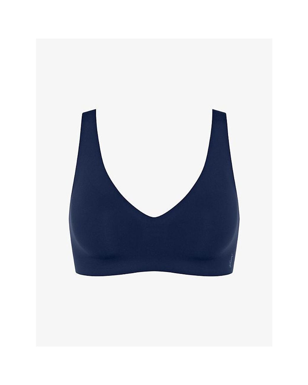 Sloggi Blue Zero Feel 2.0 Soft Non-Wired Stretch-Woven Bra