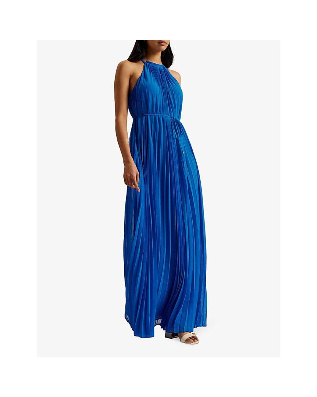 Ted baker blue maxi dress cheap