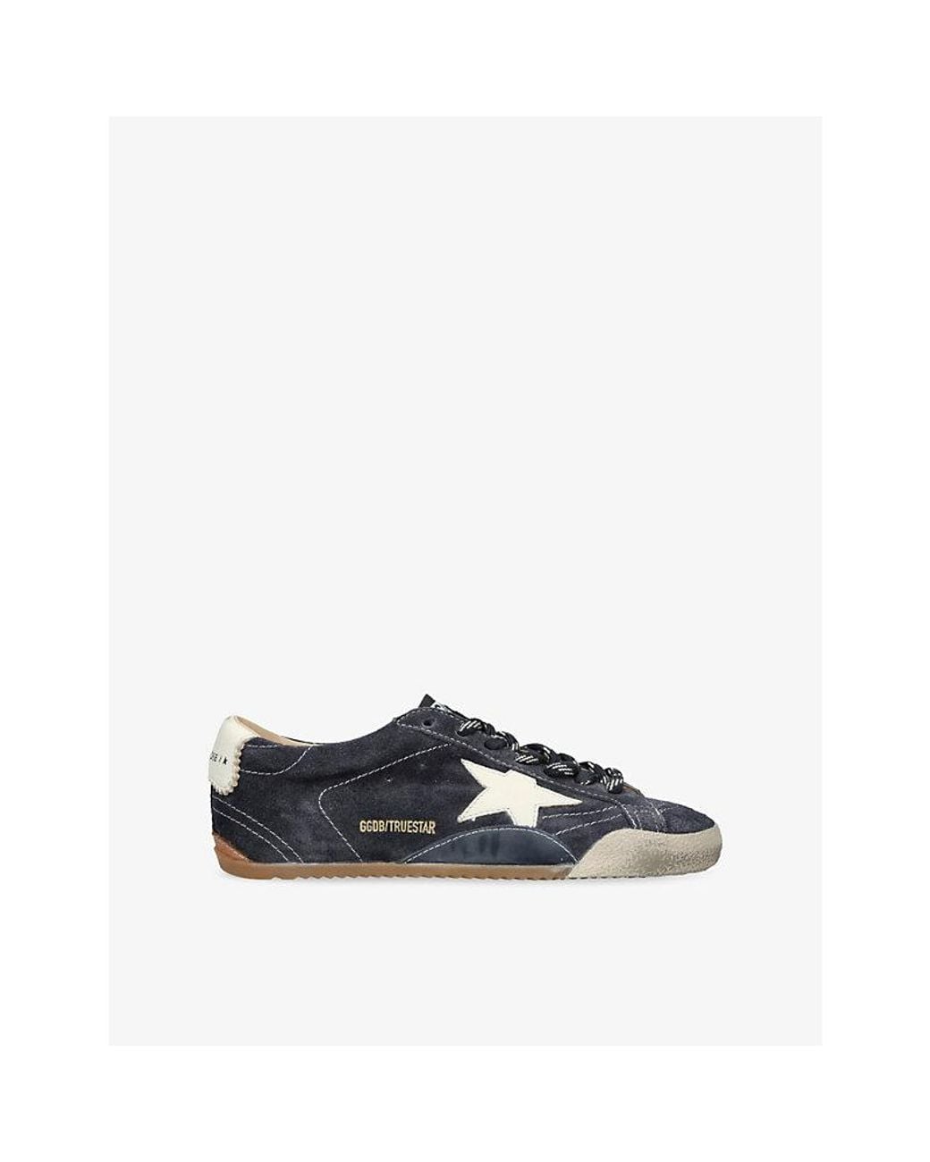 Golden Goose Deluxe Brand Blue True Star 51103 Suede Trainers